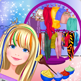 Hair Salon Fancy Girl Games