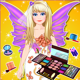 Play Fairy Wedding Dress up and Makeup