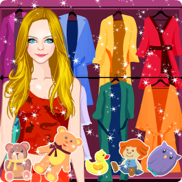 Princess Dress up and Hair Salon - Pajama Fashion