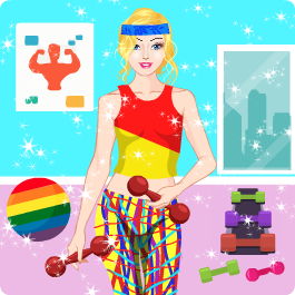 Play Gym Style - Doll Dress up Games