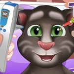 Talking Tom Eye Doctor