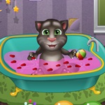 Talking Tom Bath