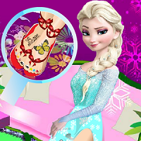 Play Elsa Fancy Pedicure  