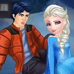 Elsa and Ken Kissing