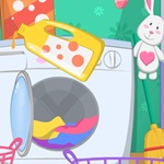 Hello Kitty Laundry Day