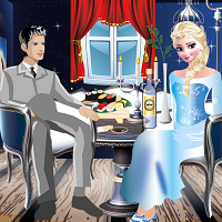 Play Elsa Romantic Dinner 