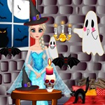 Elsa Halloween Room