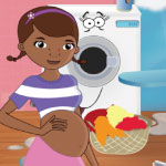 Doc McStuffins Ironing Clothes
