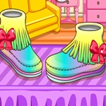 DIY Fringe Boots Design