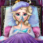 Elsa Flu at the Doctor
