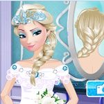 Elsa Wedding Hairstyle