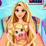 Rapunzel Baby Birth