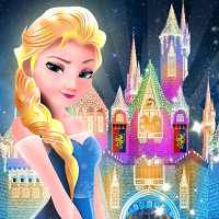 Play Elsa Builds the Frozen Castle 