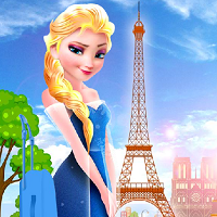 Play Elsa goes to Paris