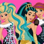 Disney Princesses Go To Monster High