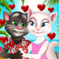 Play Tom and Angela tropical vacation