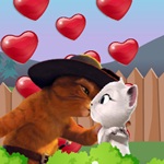 Angela Kissing
