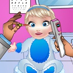 Little Elsa Eye Doctor