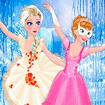 Frozen Sisters Ballerinas