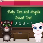 Tom And Angela at the School