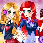 Manga Princesses Back To School