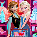 Elsa and Anna Prom Prep