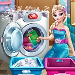 Elsa Laundry Day