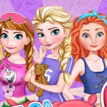 Elsa Royal Pajama Party