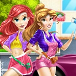 Belle and Ariel Car Wash