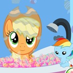 Apple Jack Bathing