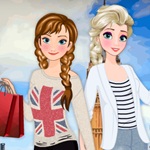 Elsa and Anna in Europe