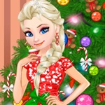 Elsa Decorate Christmas Tree