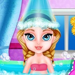 Little Elsa Spa Bath