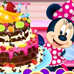 Minnie Mouse Chocolate Cake