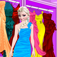 Play Elsa Fancy Dress Up 