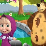 Masha And Bear Rainy Day