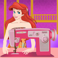 Play Ariel Dress Designer