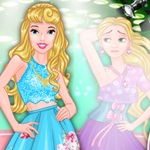 Rapunzel vs Cinderella Model Rivals