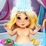 Rapunzel Baby Bath