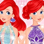Ariel Mermaid Dress Design