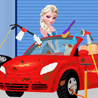 Play Elsa Beetle Cleaning
