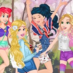Roller Skating Princesses