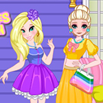 Blonde Princesses Fancy Fashion