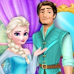 Elsa Become Rapunzel