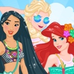 Princesses Summer Pool Party