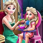 Elsa Mommy Toddler Feed