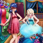 Ladybug and Elsa Wardrobe