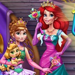 Anna And Ariel Dress up