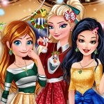 Princesses In Christmasland