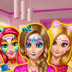 Princess Room Face Painting